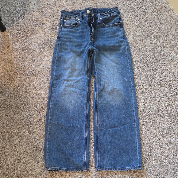 Quince Denim - Quince Women's Bella Stretch Relaxed Straight Jeans